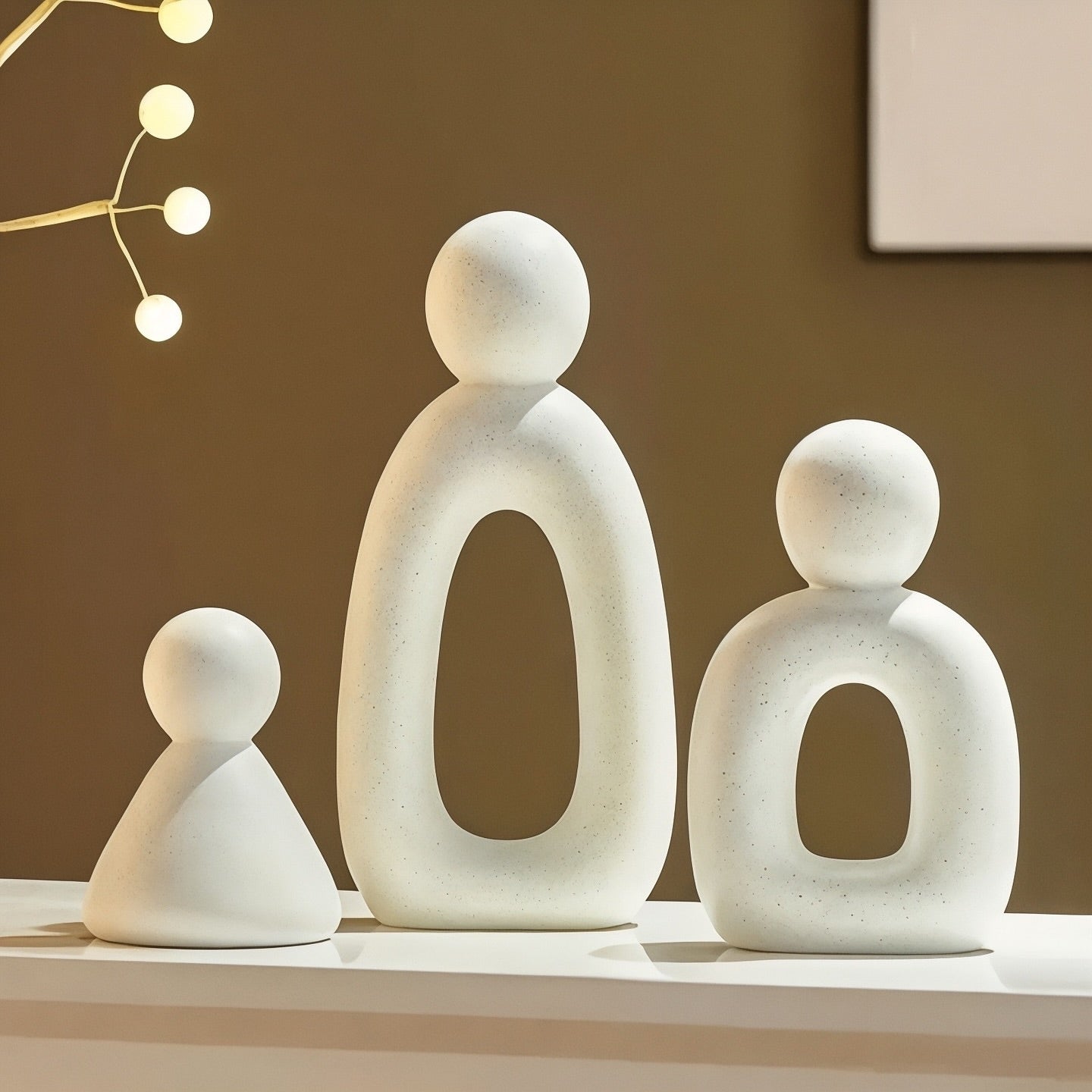 Dekorux - Minimalist Family Sculpture Set